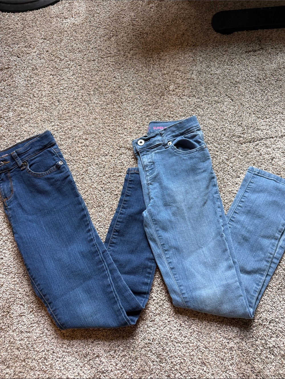 Girls skinny jeans - 2 pairs- Children’s place sz 10